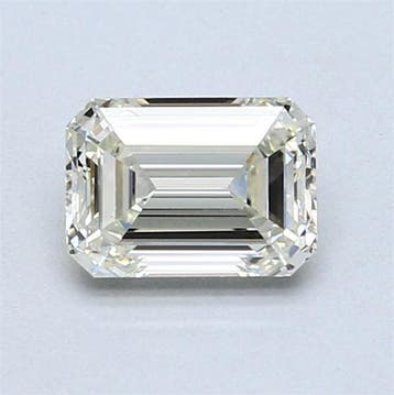 1 pcs Diamant (Natuurlijk) - 1.05 ct - Smaragd - L - VS1 -, Nieuw