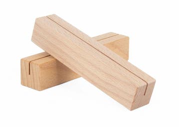 15cm - Houten Kaarthouder / Tafelstandaard / Menukaartho...