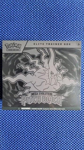 1 Elite trainer box - Mega Evolution Pitch Black, Nieuw