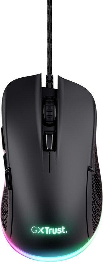 Trust GXT 922 Ybar Gaming Muis - 7200 DPI - RGB Verlichting, Verzenden, Nieuw