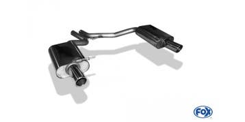 FOX Audi A4 type B6 einddemper rechts/links - 1x90 type 16 r, Auto-onderdelen, Uitlaatsystemen, Verzenden, Nieuw