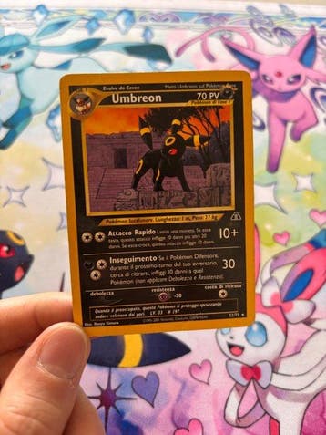 Pokémon - 1 Card - Umbreon - WOTC - Neo Discovery, Hobby en Vrije tijd, Verzamelkaartspellen | Pokémon, Nieuw