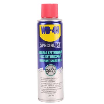 WD40 Kettingvet voor alle weersomstandigheden - 250 ml -..., Ophalen of Verzenden, Nieuw, Derailleur of Ketting