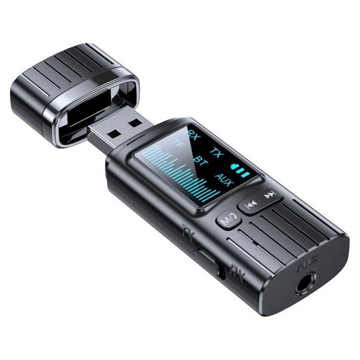 DrPhone WaveCast2 – Bluetooth 5.4 Audio Adapter 2-in-1 RX/TX, Auto diversen, Carkits, Verzenden