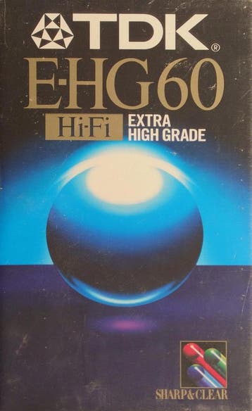 TDK EHG60 VHS-C Videocassette 60 Min voor Camcorder (Nieuw), Verzenden, Nieuw