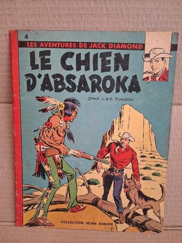 Jack Diamond T4 - Le Chien dAbsaroka - B - 1 Album - Eerste, Nieuw