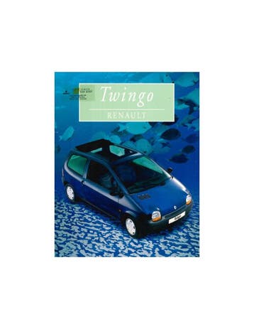 1997 RENAULT TWINGO BROCHURE NEDERLANDS, Boeken, Nieuw, Renault, Author