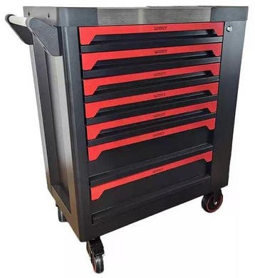 Deluxe Gereedschapswagen (leeg) met 7 lades, Auto diversen, Autogereedschap, Verzenden, Nieuw
