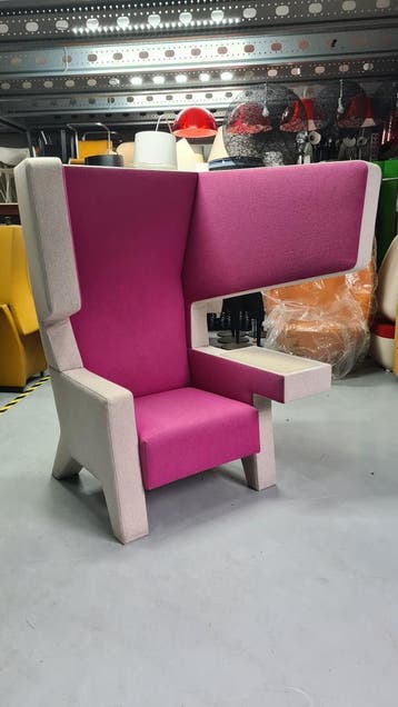 Prooff Earchair akoestische bel fauteuil   3x Lage prijs!, 100 tot 125 cm, 125 cm of meer, Zo goed als nieuw, Modern
