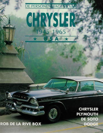 De Personenwagens van Chrysler 1945-1965, Rob de la Rive, Algemeen, Verzenden, Zo goed als nieuw