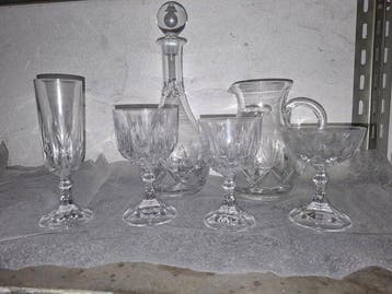 Drinkservies (40) - F571 - Kristal - kristallen glazen