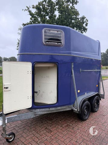Degelijke Polyester Reuter 2 Paards Trailer!, Ophalen, Zo goed als nieuw, Polyester, 2-paards trailer