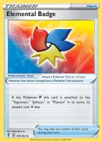 elemental badge 147/203 evolving skies, Ophalen of Verzenden, Nieuw, Losse kaart, Foil