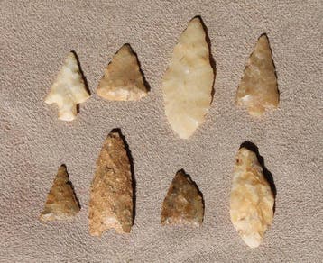 Neolithisch silex, kwartsiet Pijlpunt (Zonder minimumprijs), Verzamelen