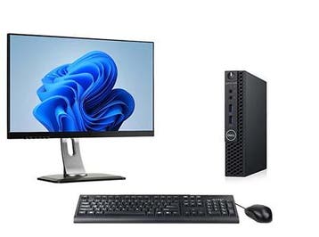 ACTIE: Dell OptiPlex 3060 Micro i5 8e Gen incl. 1 Monitor +, Computers en Software, Ophalen of Verzenden, Nieuw