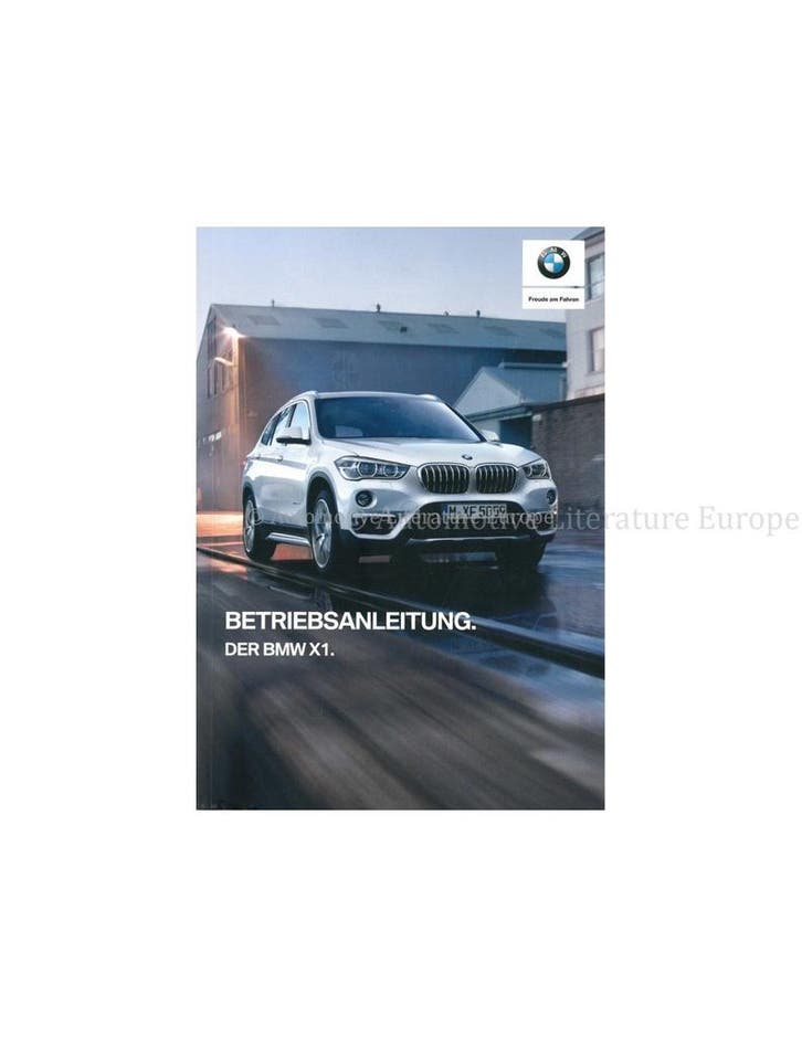 2018 BMW X1 INSTRUCTIEBOEKJE DUITS, Auto diversen, Handleidingen en Instructieboekjes