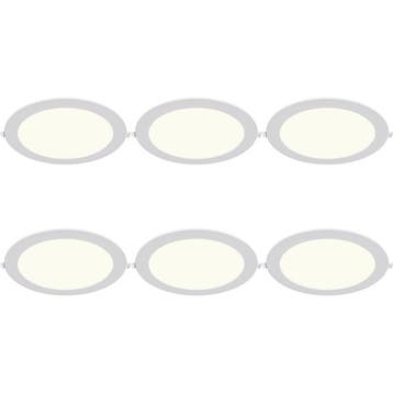 LED Downlight Inbouwspot Dimbaar 6 Stuks - Brinton Thin -, Kunststof, Nieuw, Overige fittingen, Ophalen of Verzenden