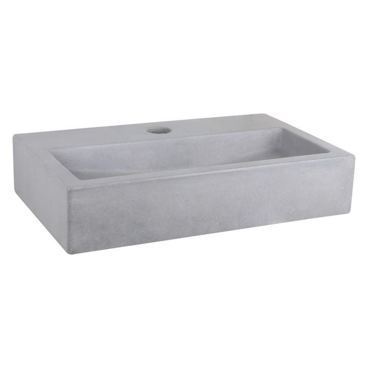 Differnz Flat small losse fontein beton - lichtgrijs, Doe-het-zelf en Verbouw, Sanitair, Nieuw, Verzenden