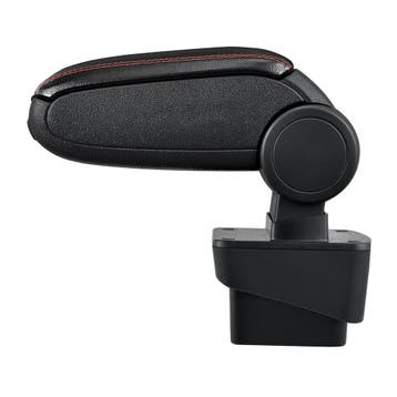 Armsteun Audi A1 8X vf 2010 kunstleer zwart en rood stiksel, Auto-onderdelen, Interieur en Bekleding, Verzenden, Nieuw