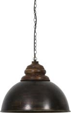 2dekans | Light & Living Hanglamp Leia - Zwart - Ø52cm -, Ophalen of Verzenden, Zo goed als nieuw