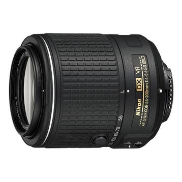 Nikon AF-S DX 55-200mm f/4.0-5.6 G ED VR Type II objectief, Audio, Tv en Foto, Fotografie | Lenzen en Objectieven, Verzenden, Gebruikt