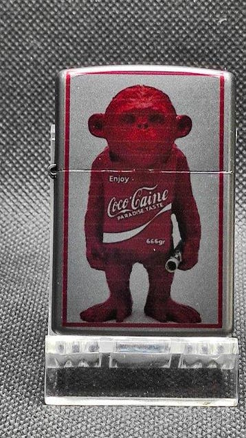 Zippo - Coca Cola Joke - Zonder minimumprijs - Zakaansteker, Nieuw