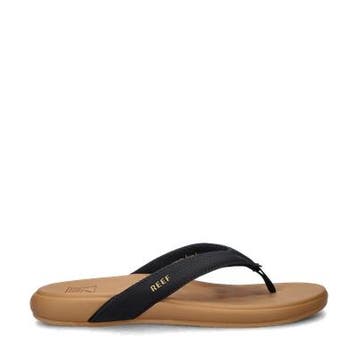 Reef Cushion Melody slippers voor dames in het Zwart, Kleding | Dames, Schoenen, Slippers, Verzenden, Zwart, Nieuw