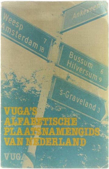 Vuga's Alfabetische Plaatsnamengids van Nederland - Vos, Verzenden, Gelezen