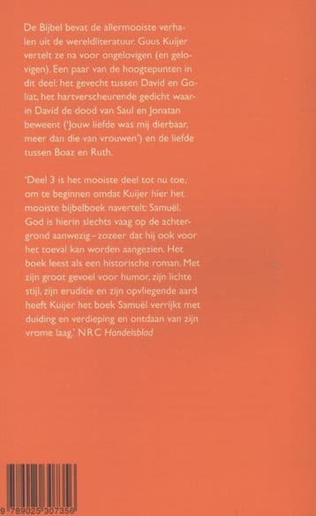 De Bijbel voor ongelovigen / 3 Saul, David, Samuel en Ruth /, Verzenden, Gelezen, Guus Kuijer