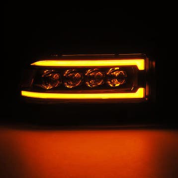 AlphaRex 94-01 RAM 1500 NOVA LED Proj Headlights Blk w/Activ, Ophalen of Verzenden, Nieuw