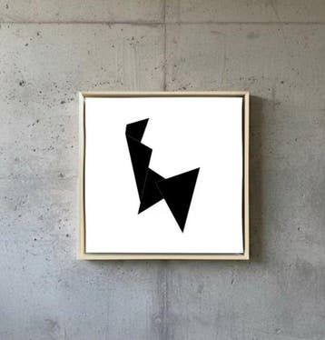 Katja Strunz (1975) - Homage to the Black Square - 0,0,0