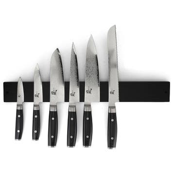 Yaxell Ran Messenset – 7-delig – Magnetische Zwarte Mess, Ophalen of Verzenden, Nieuw, Hout