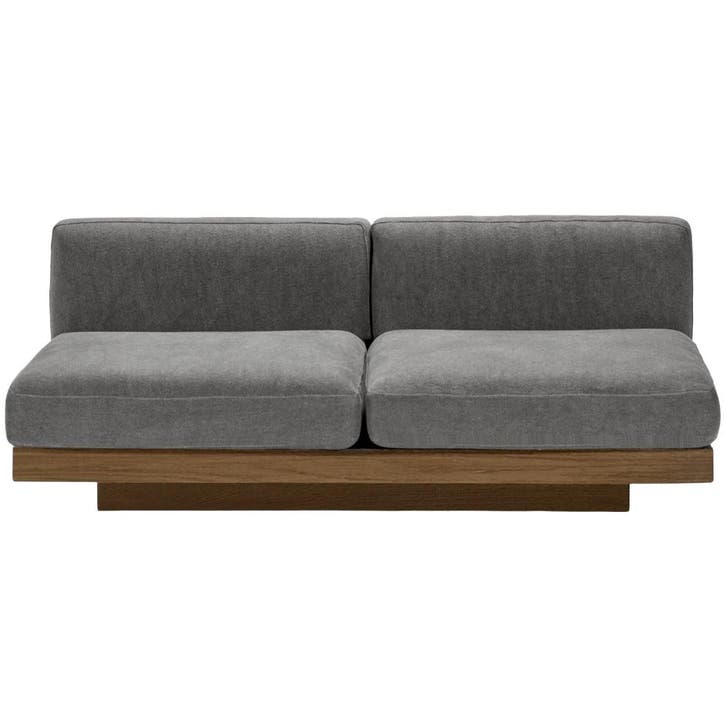 Serax 2-zitsbank Rudolph Indoor Smoke Cognac - Nieuw in, Huis en Inrichting, Banken | Bankstellen, 150 tot 200 cm, 100 tot 125 cm