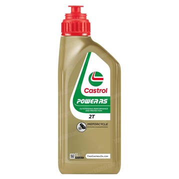 Castrol 2-takt olie Power 1 RS (mengsmering) 1 liter, Ophalen of Verzenden, Nieuw, Castrol