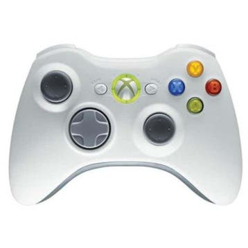 Microsoft Xbox 360 Controller Wireless Wit, Ophalen of Verzenden, Zo goed als nieuw