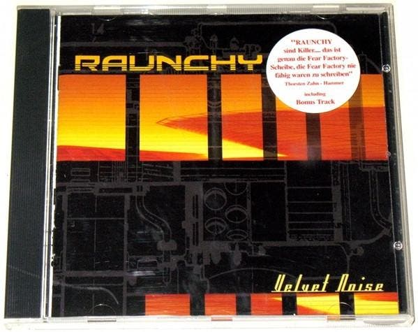 cd - Raunchy - Velvet Noise, Cd's en Dvd's, Cd's | Overige Cd's, Zo goed als nieuw, Verzenden