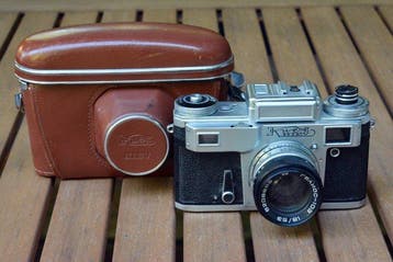 Kiev, Arsenal 4M + Helios 1,9/53mm | Meetzoeker camera, Nieuw