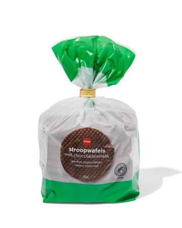 HEMA Stroopwafels met chocoladesmaak 360g, Diversen, Levensmiddelen, Verzenden