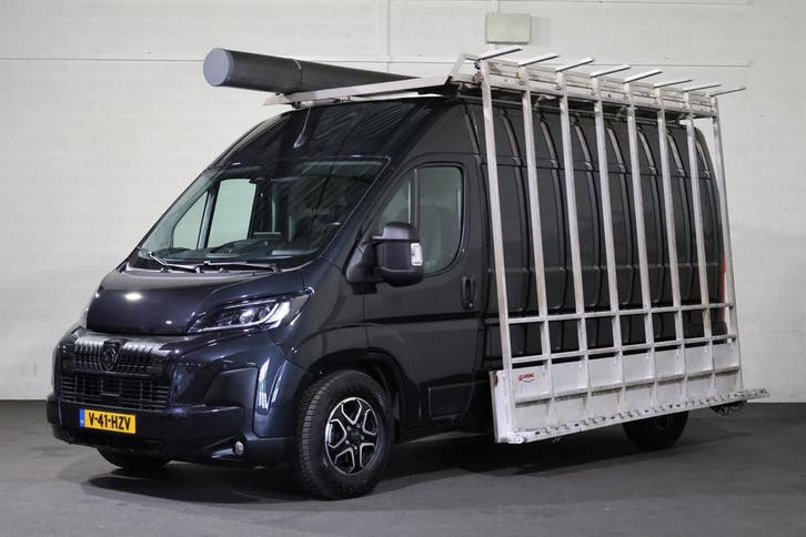 Peugeot Boxer L2H2 | Financial Lease voor 566 p/mnd, Auto's, Peugeot, Lease, Automaat, Overige carrosserieën, Zwart, Financial lease