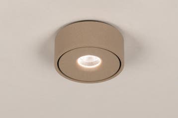Rietveld Spots - Taupe - Metaal, Verzenden, Nieuw
