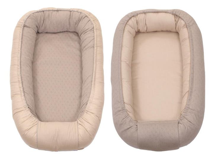 MamaLoes Amy Ajour Nougat Omkeerbaar Babynest, Kinderen en Baby's, Kinderkamer | Beddengoed, Nieuw, Verzenden