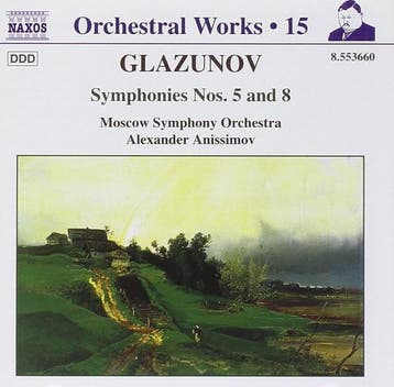 cd - Alexander Glazunov - Symphonies Nos. 5 And 8, Verzenden, Zo goed als nieuw