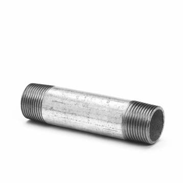 Rvs nr. 23 pijpnippel 1/2, buitendraad- ½ x 800 mm, Verzenden, Nieuw
