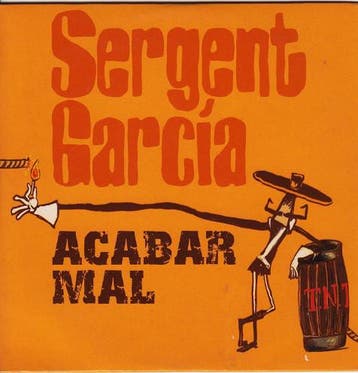 cd single card - Sergent Garcia - Acabar Mal, Cd's en Dvd's, Verzenden, Zo goed als nieuw, Wereldmuziek