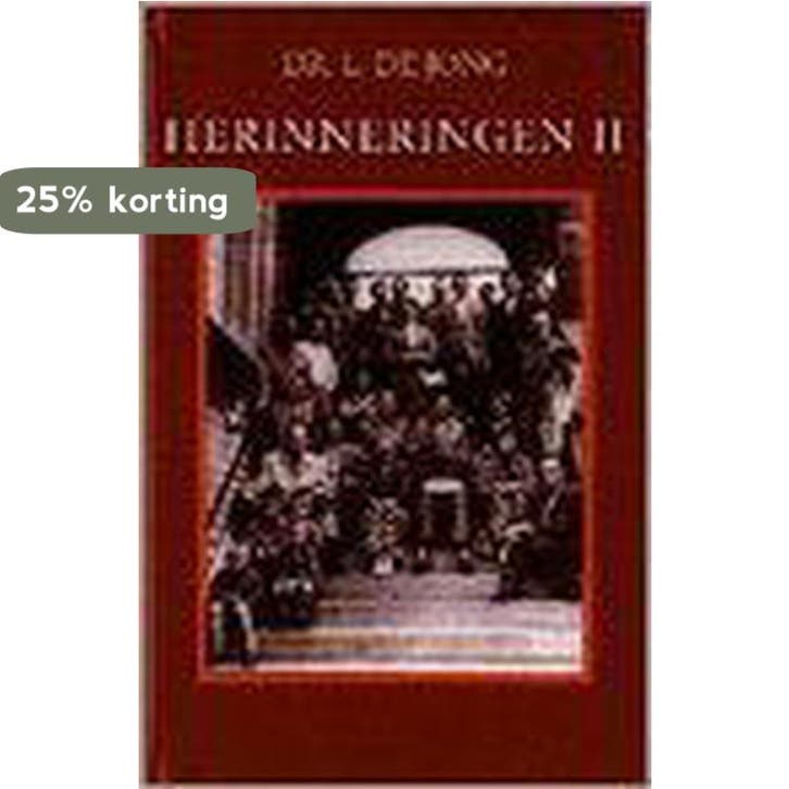 HERINNERINGEN II 9789012082587 JONG DE, Boeken, Wetenschap, Gelezen, Verzenden
