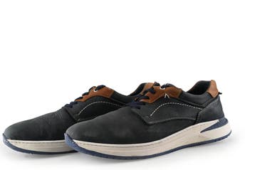 Nelson Sneakers in maat 45 Blauw, Sneakers of Gympen, Gedragen, Nelson, Verzenden