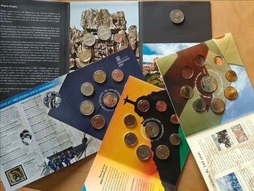 België, Malta. Year Set (BU) 2004/2019 (4 sets) (Zonder