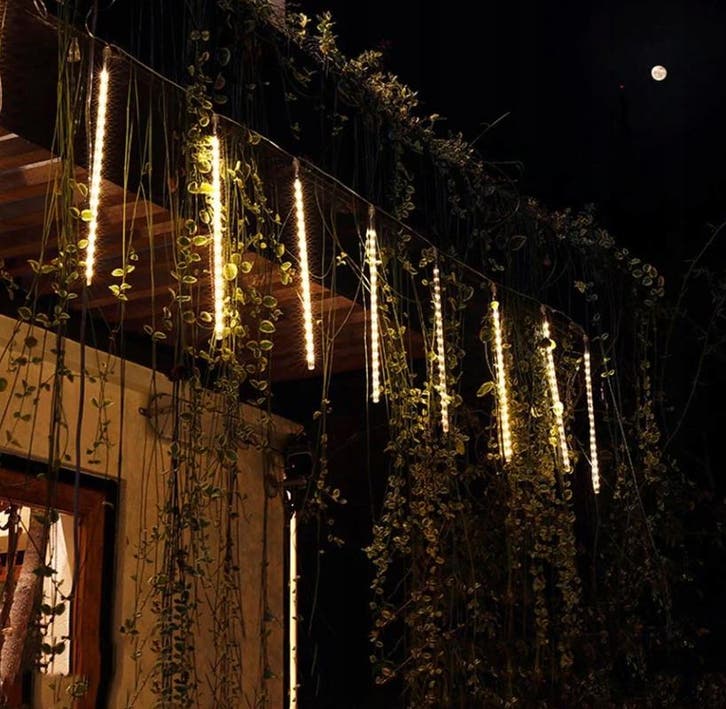 LED Meteoriet regenlichten kerst - 288 LED ijspegels - 8, Diversen, Kerst, Ophalen of Verzenden