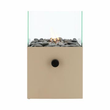 Cosi Fires Cosiscoop Square gaslantaarn 20x20x32,5 cm -, Tuin en Terras, Verzenden, Nieuw