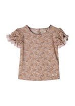 Liv top allover print lila Baje74, Kinderen en Baby's, Babykleding | Maat 74, Ophalen of Verzenden, Nieuw, Baje, Meisje